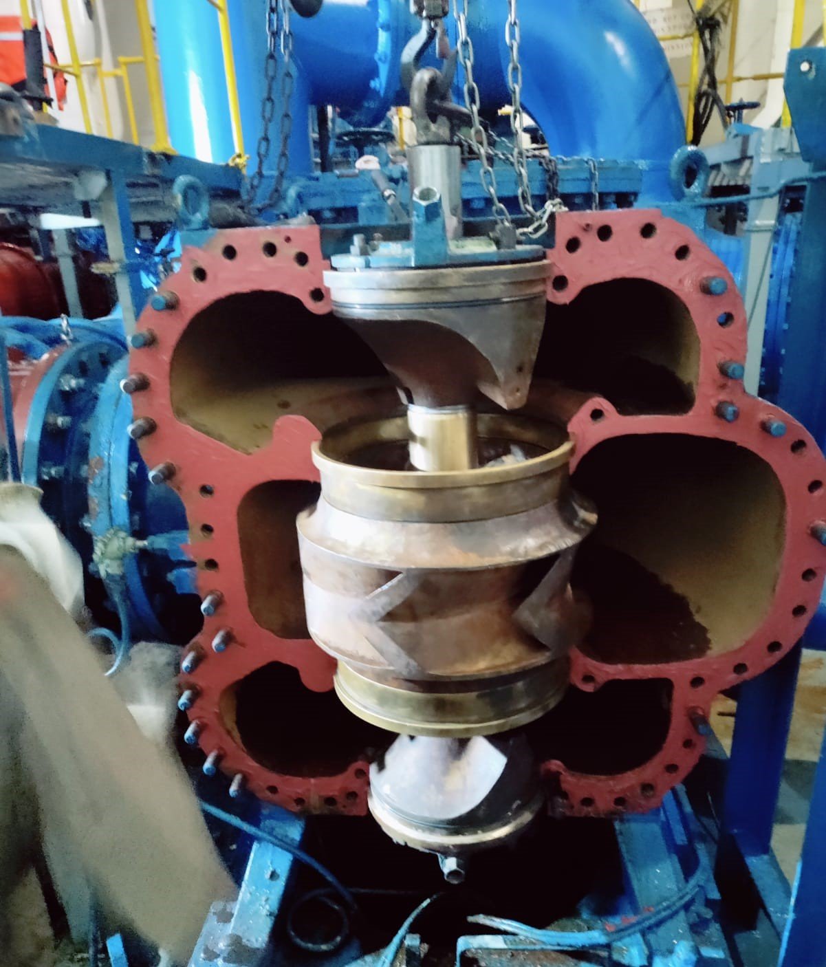 Cargo pump overhauling